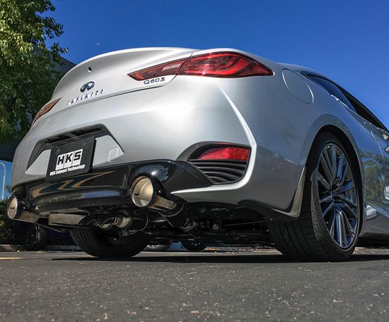 HKS Exhaust Infiniti Q60 (2017-2022) Dual Exit Catback - 31014-KN001 - Image 2