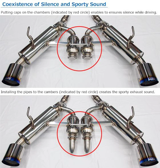 HKS Exhaust Infiniti Q60 (2017-2022) Dual Exit Catback - 31014-KN001 - Image 4