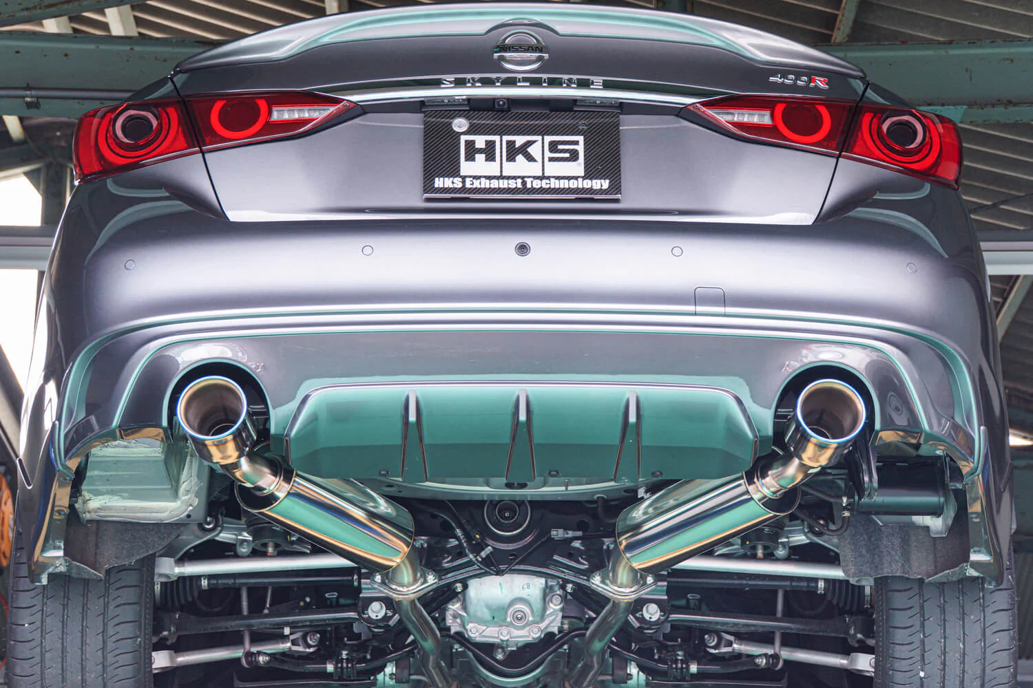 HKS Exhaust Infiniti Q50 (2014-2023) LEGAMAX Sport Axleback - 31021-AN012 - Image 3