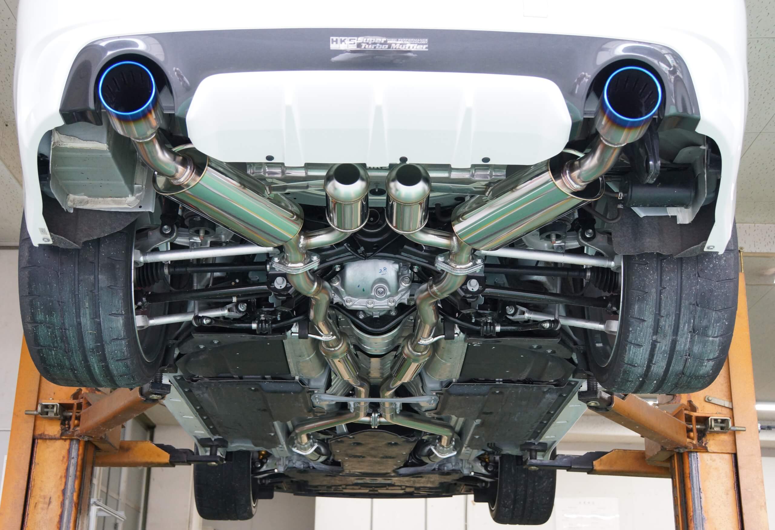 HKS Exhaust Infiniti Q50 RV37 (2014-2021) Super Turbo Catback - 31029-AN006 - Image 2