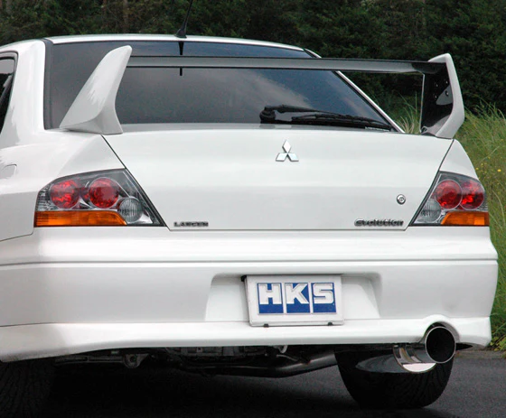 HKS Exhaust Mitsubishi Lancer EVO VI / VII / VIII (2001-2005) Silent Hi-Power Catback - 31019-AM007 - Image 2