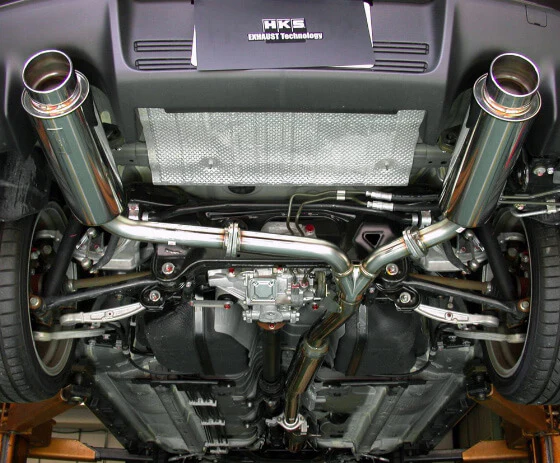 HKS Exhaust Mitsubishi Lancer EVO X (08-16) Silent Hi-Power Catback - 31019-AM010 - Image 2