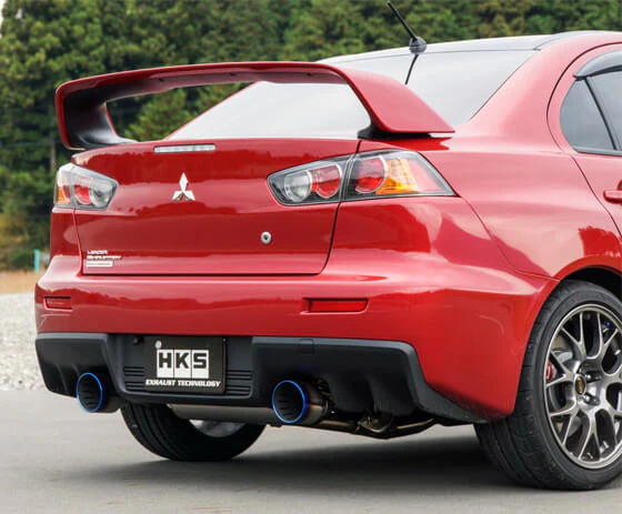 HKS Exhaust Mitsubishi Lancer EVO X (2008-2016) Super Turbo Catback - 31029-AM004 - Image 2