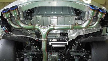 HKS Exhaust Nissan GT-R R35 (08-21) Hi Power Dual Catback w/ or w/o Silencer - Image 2