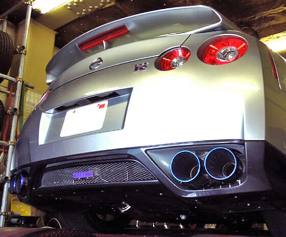 HKS Exhaust Nissan GT-R R35 (08-21) Hi Power Dual Catback w/ or w/o Silencer - Image 3