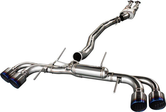 HKS Exhaust Nissan GT-R R35 (08-21) Hi Power Dual Catback w/ or w/o Silencer - Image 4