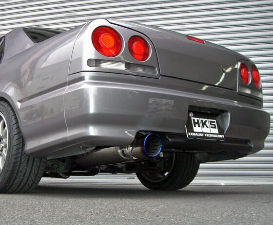 HKS Exhaust Nissan Skyline GT-R ER34 Sedan (1998-2001) Super Turbo Catback - 31029-AN005 - Image 2