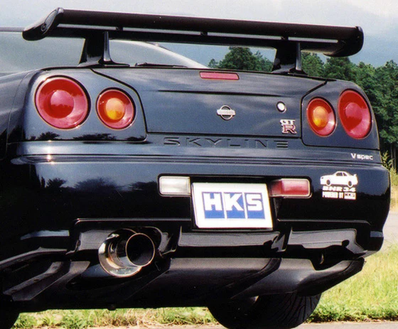 HKS Exhaust Nissan Skyline GT-R R34 (1999-2002) Silent Hi-Power Catback - 31019-AN013 - Image 2