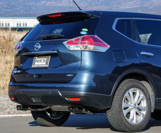HKS Exhaust Nissan X-Trail (16-22) Legamax Premium w/ 2.5" Tip Catback - 32018-AN026 - Image 2