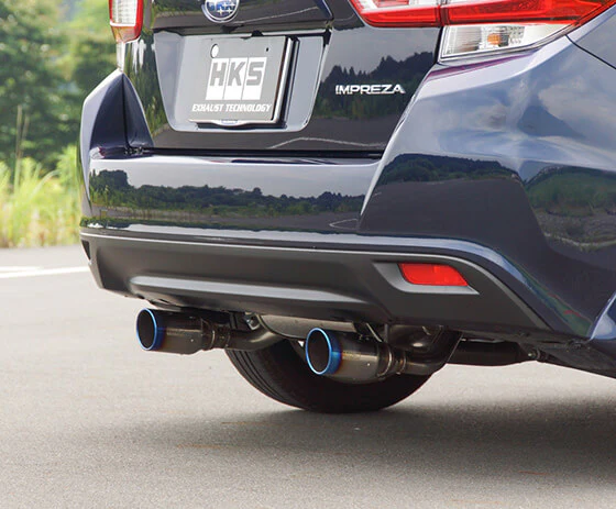 HKS Exhaust Subaru Impreza 2.0i Sport (17-22) Legamax Premium w/ 3.5" Tip Axleback - 32018-AF014 - Image 2