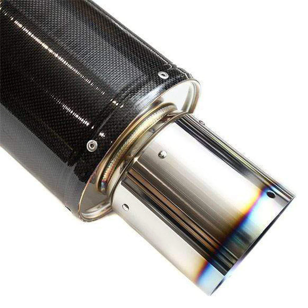 HKS Exhaust Subaru WRX (02-07) WRX STI (04-07) Hi Power Carbon Titanium Catback - 3112-EX005 - Image 6