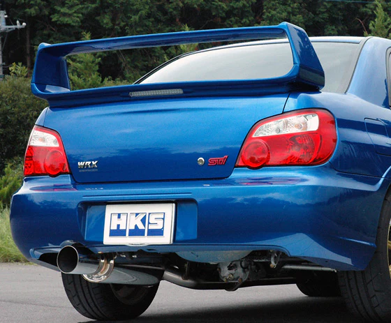 HKS Exhaust Subaru WRX STi (2004-2007) Silent Hi-Power Catback - 31019-AF015 - Image 2