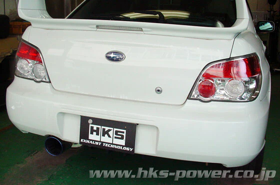 HKS Exhaust Subaru WRX STi Sedan (2004-2007) Super Turbo Catback - 31029-AF001 - Image 2