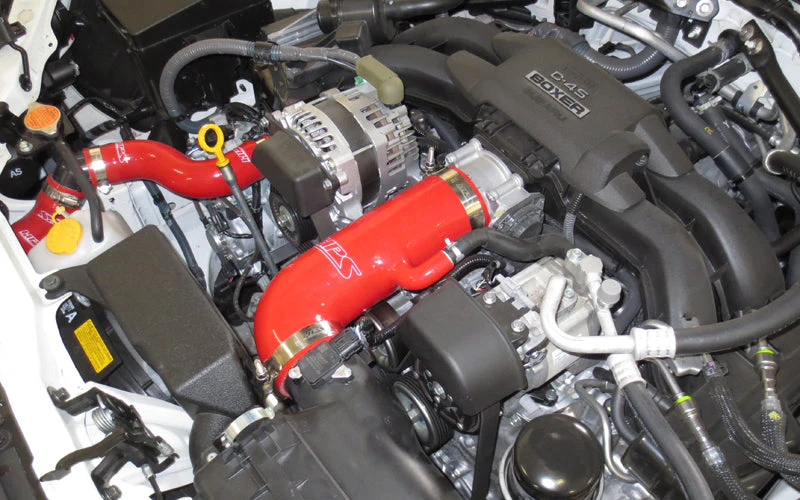 HPS Performance Silicone Air Intake Tube FR-S (2013-2016) BRZ (2013-2020) [Post MAF] Blue / Polished / Red / Black - Image 4