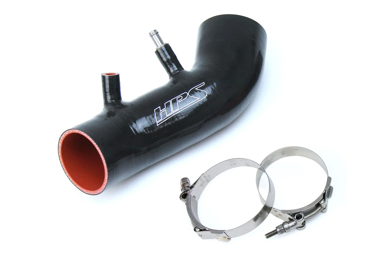 HPS Performance Air Intake Tube Acura CSX Type-S (2007-2010) [Post MAF] Black