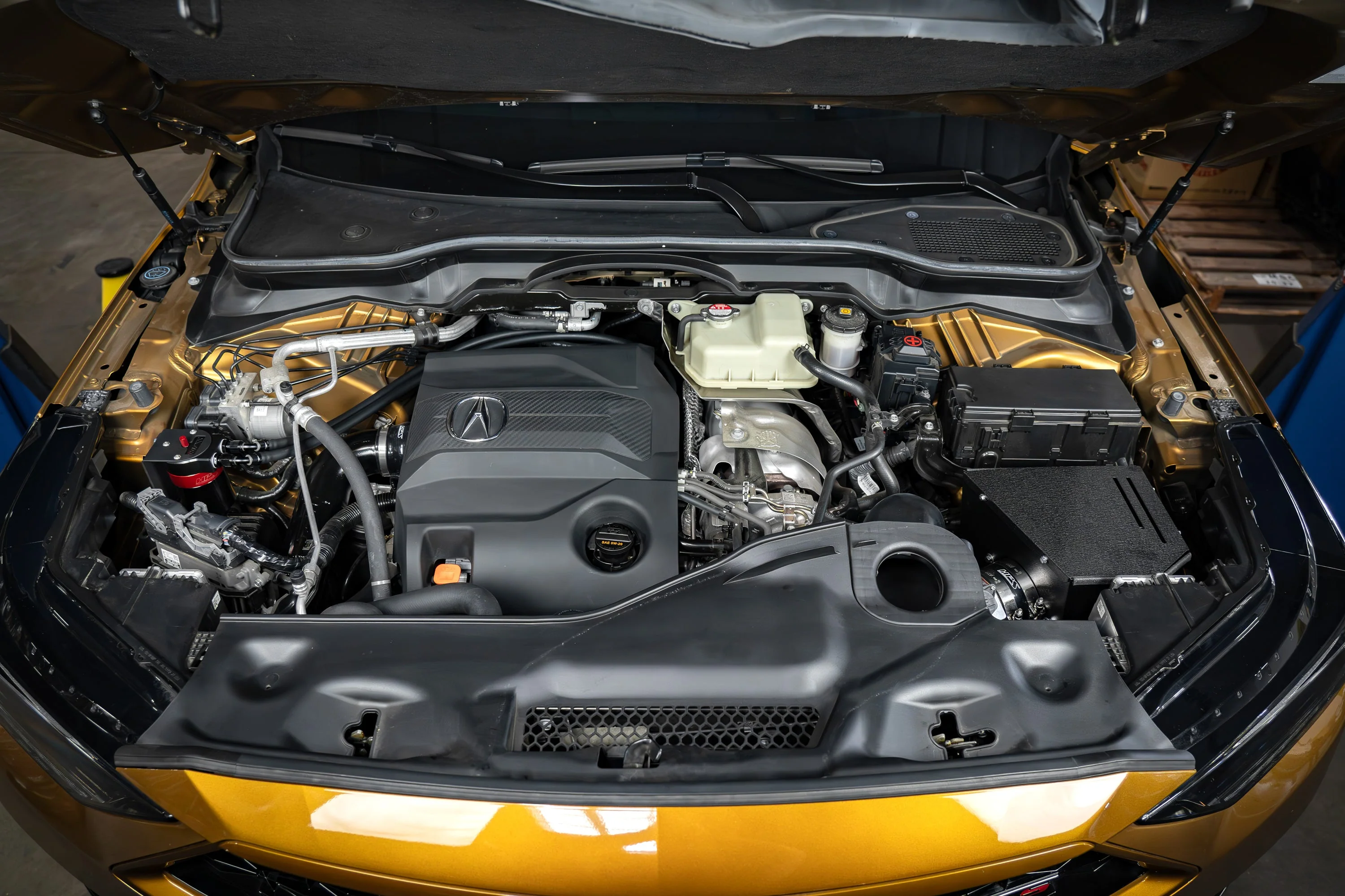 HPS Performance Aluminum Oil Catch Can Acura MDX Type S 3.0L Turbo (2022-2024) 860-014 - Image 3