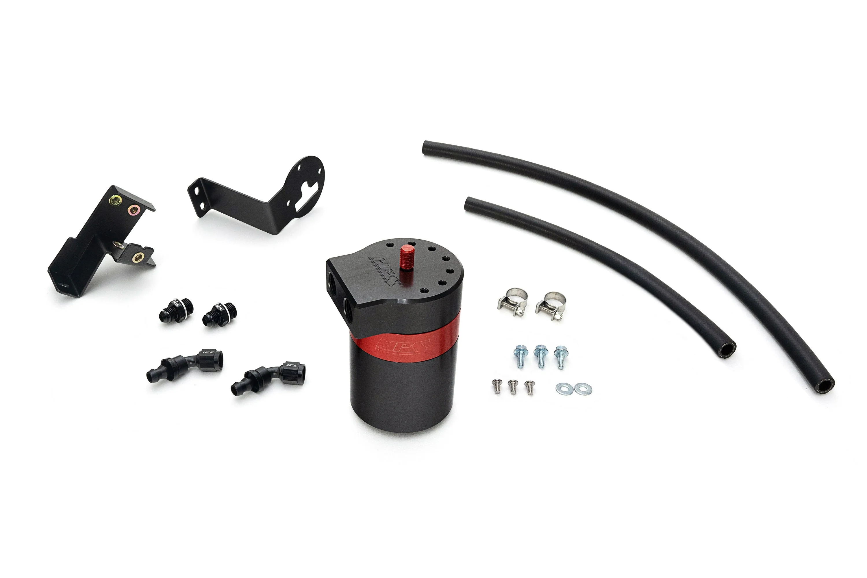 HPS Performance Aluminum Oil Catch Can Acura TSX 2.4L (2004-2008) 860-012 - Image 2