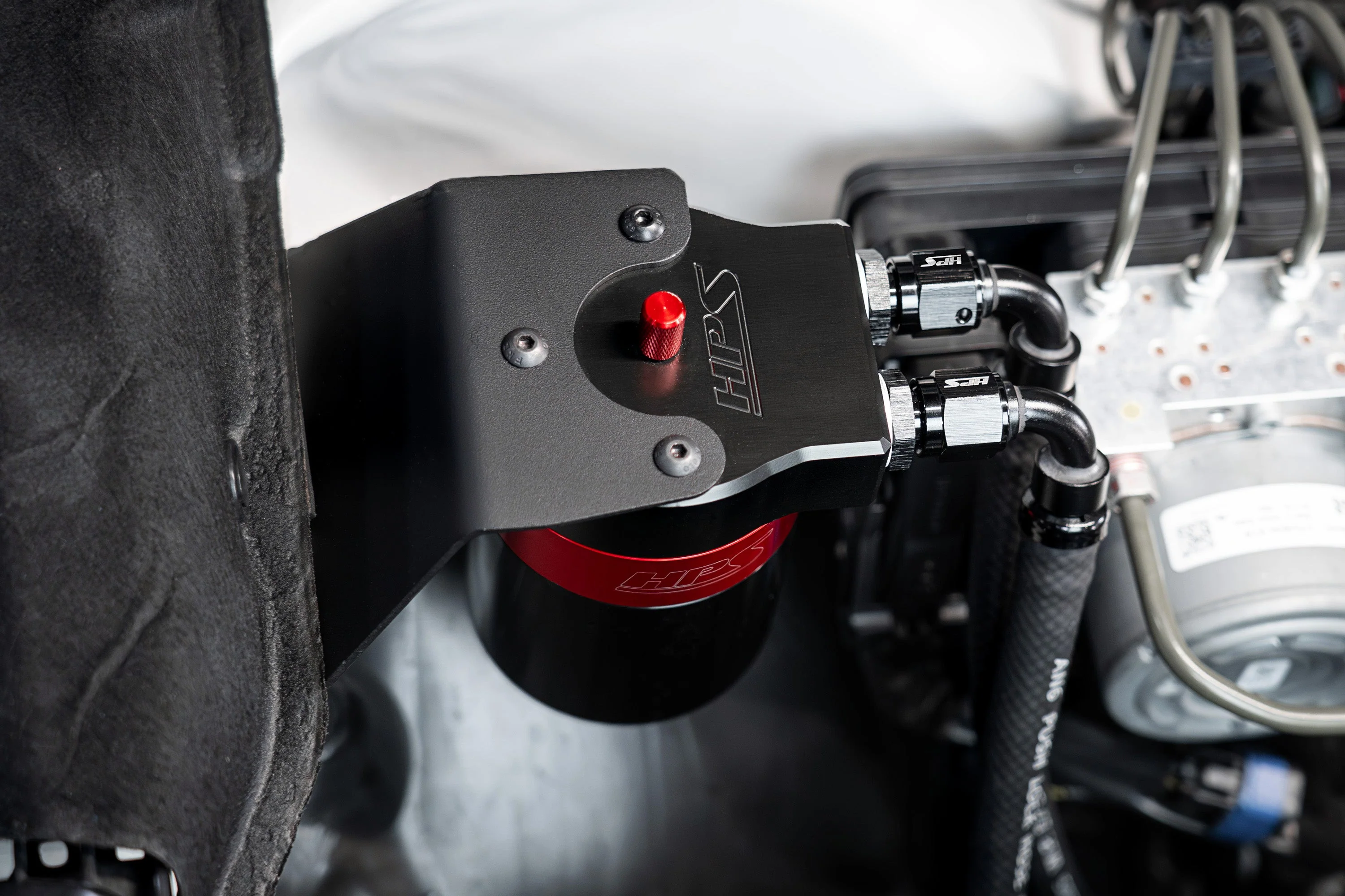 HPS Performance Aluminum Oil Catch Can Subaru Legacy 2.5L Non Turbo (2015-2019) 860-006 - Image 4