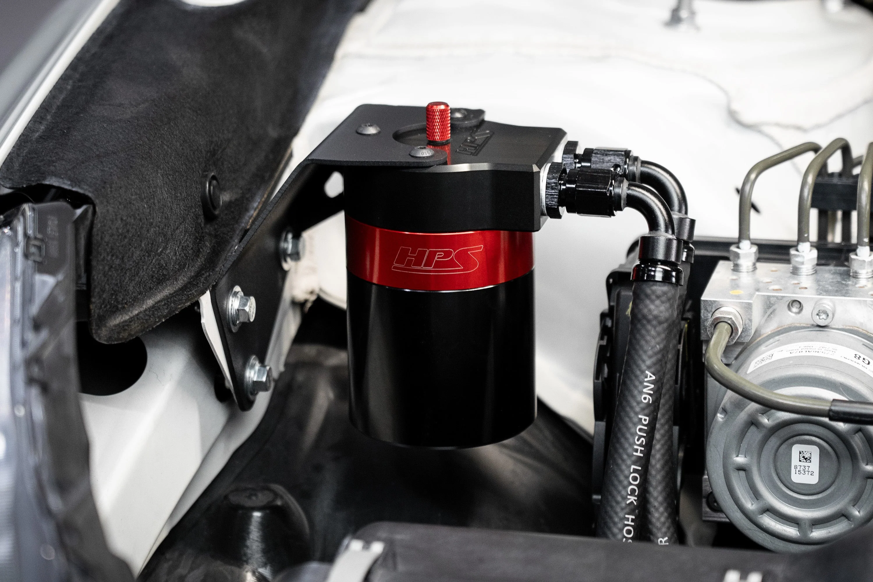 HPS Performance Aluminum Oil Catch Can Subaru Legacy 2.5L Non Turbo (2015-2019) 860-006 - Image 5