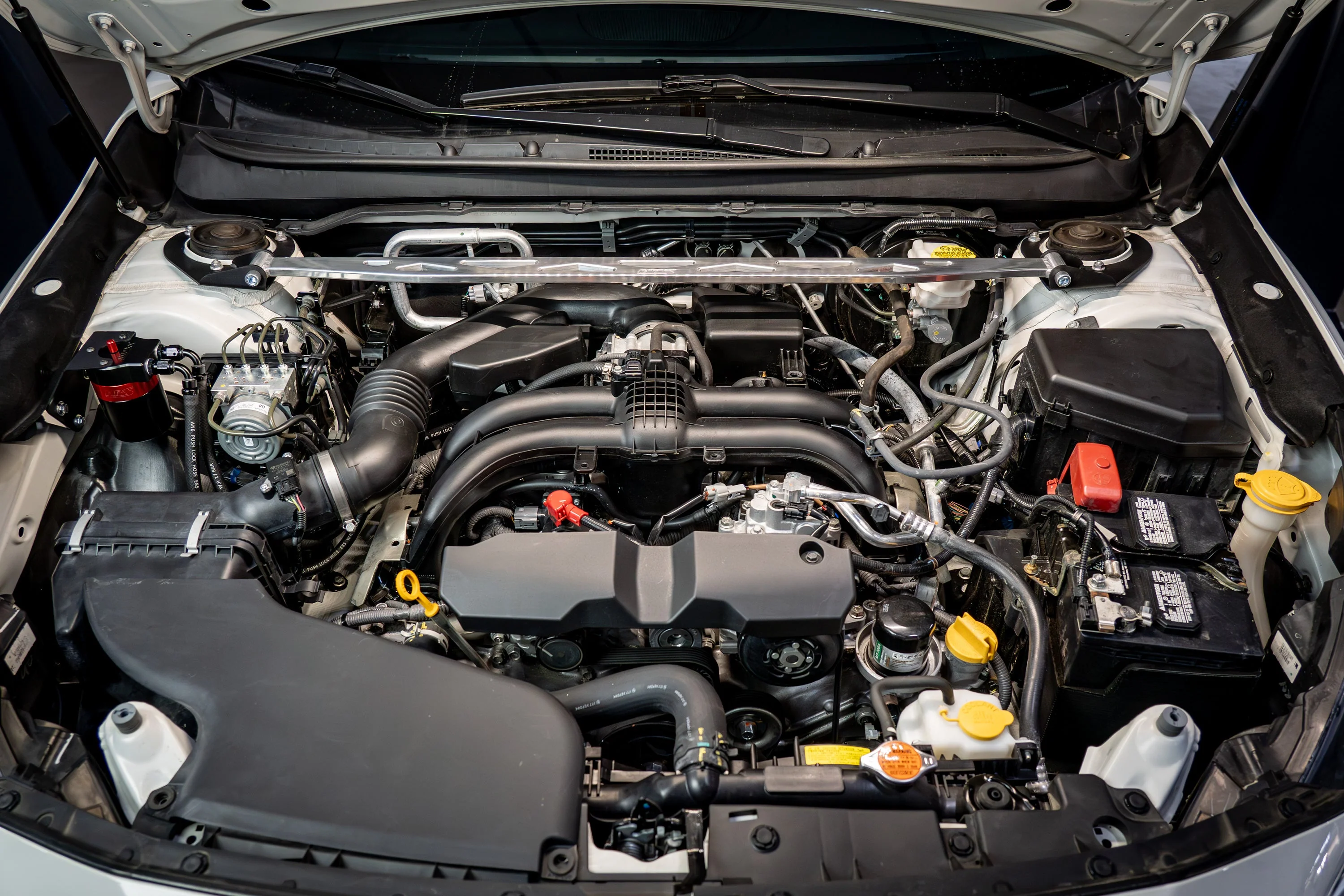 HPS Performance Aluminum Oil Catch Can Subaru Legacy 2.5L Non Turbo (2015-2019) 860-006 - Image 6