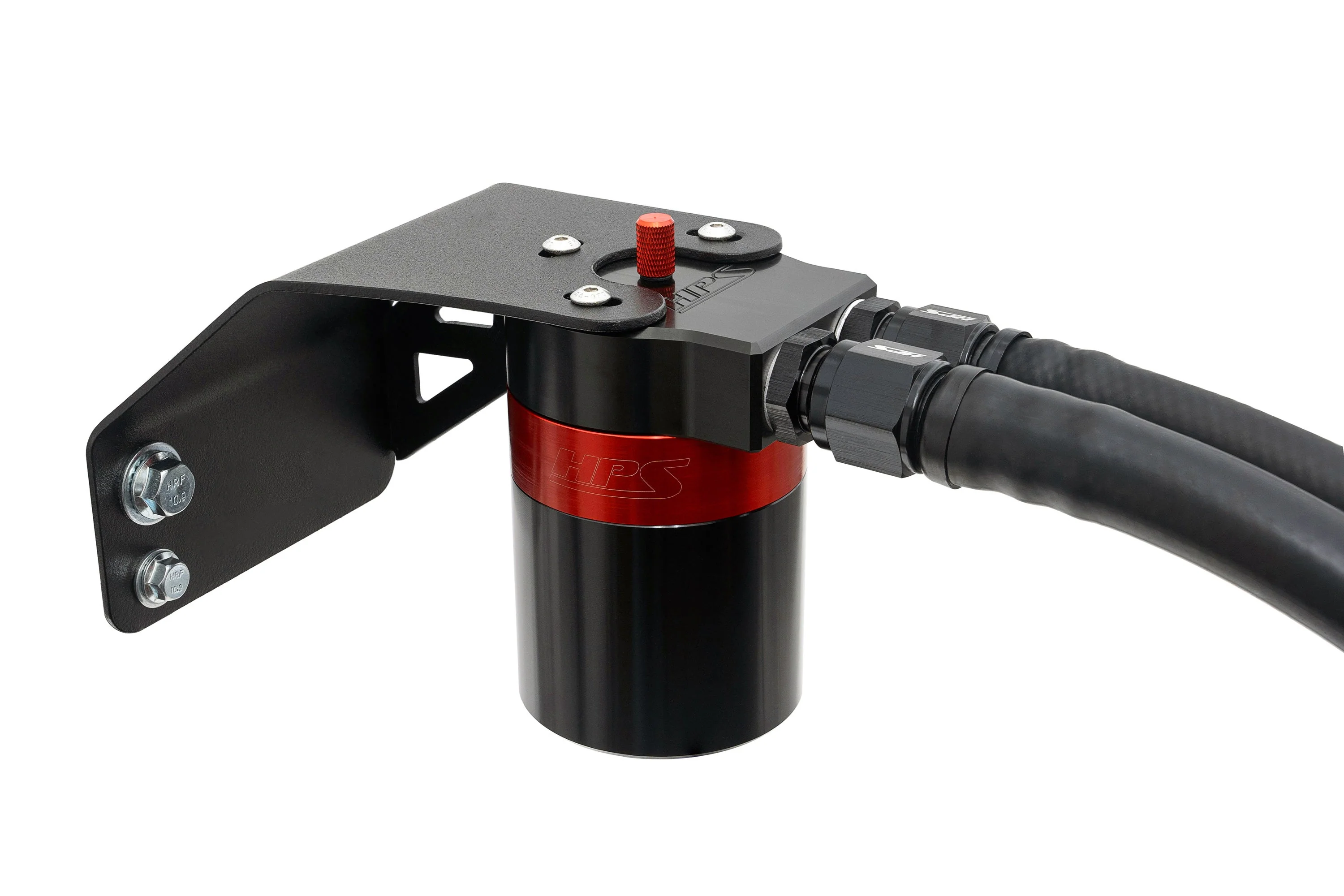 HPS Performance Aluminum Oil Catch Can Subaru Impreza 2.5 GT 2.5L Turbo (2009-2010) 860-004