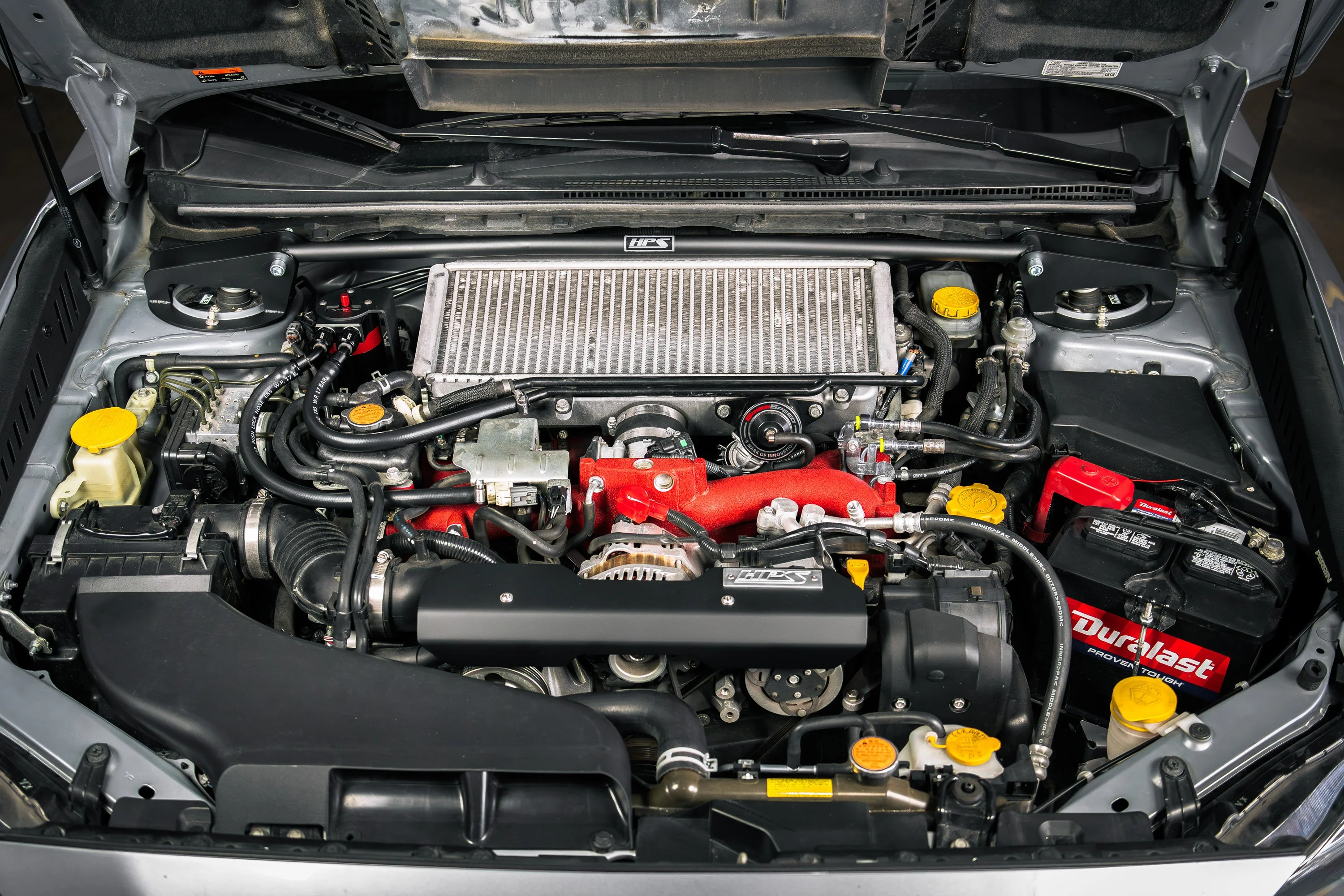 HPS Performance Aluminum Oil Catch Can Subaru WRX STI 2.5L Turbo VA EJ257 (2017-2021) 860-008 - Image 8