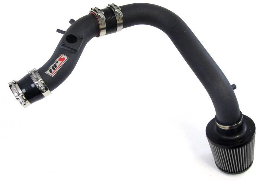 HPS Performance Cold Air Intake Pontiac Vibe 1.8L (2003-2004) [Converts to Shortram] Black / Polished / Black / Red - Image 4
