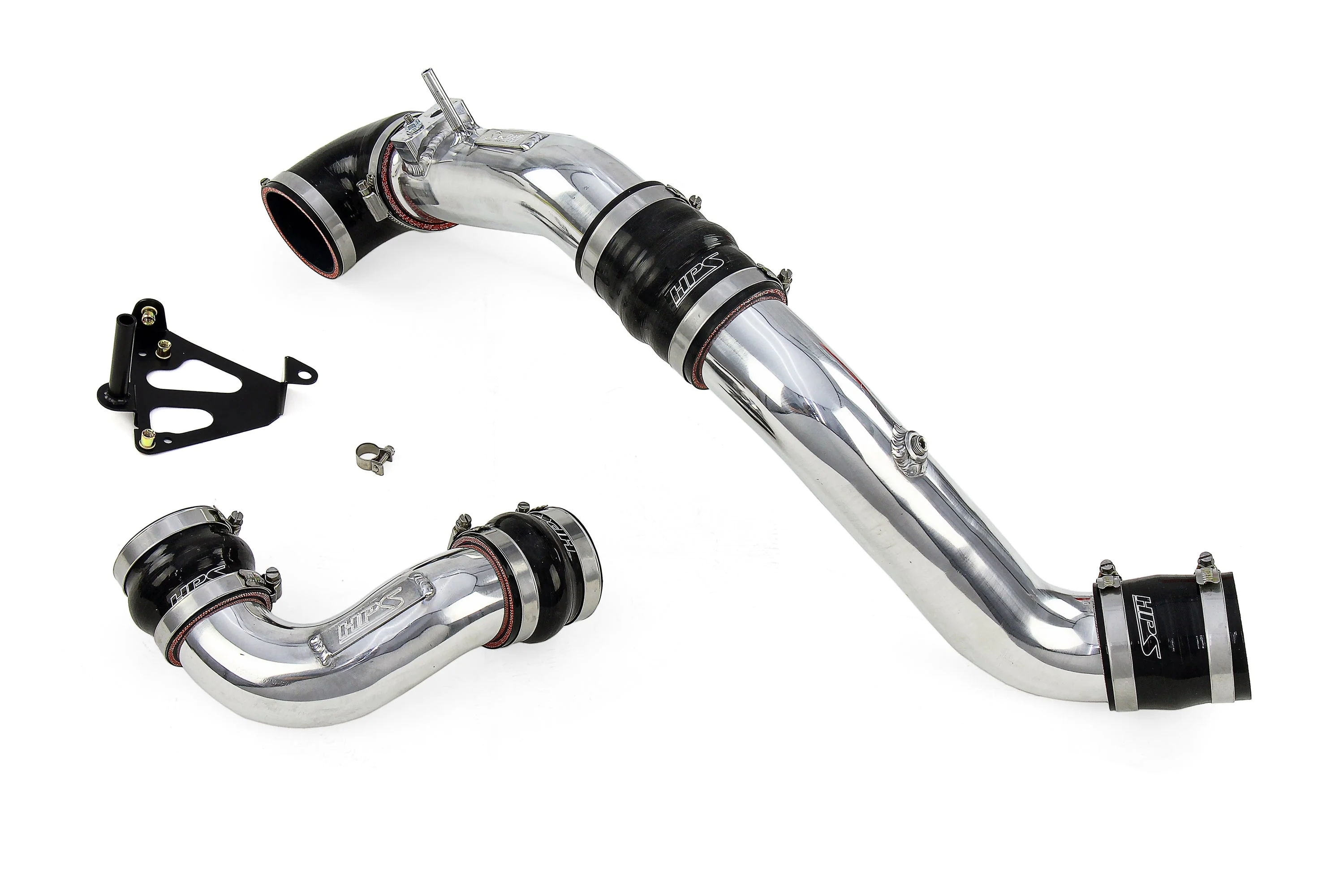 HPS Performance Intercooler Charge Pipe Honda Civic Type R 2.0L Turbo FL5 (23-24) [Cold and Hot Side] Polished or Black - Image 2