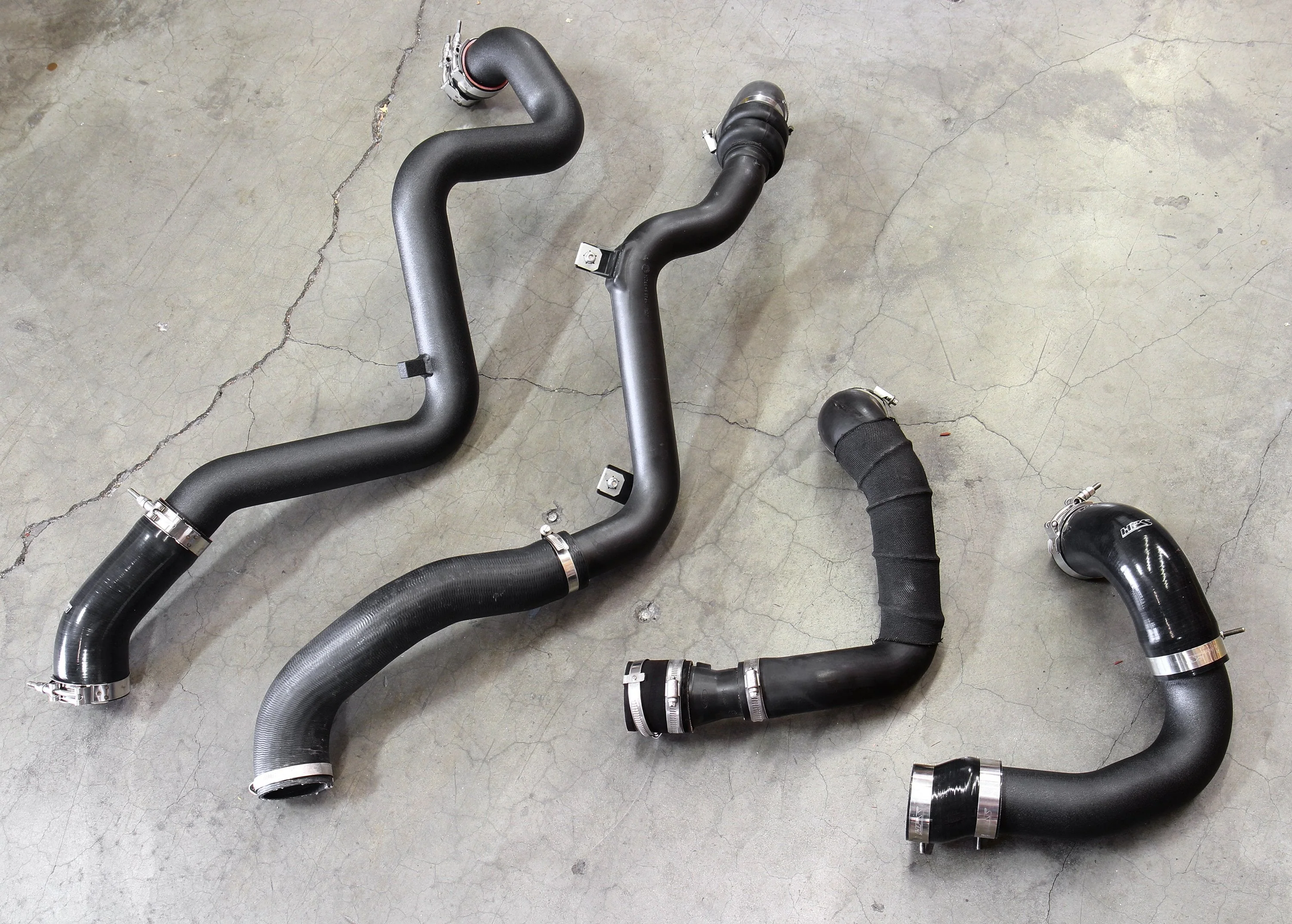 HPS Performance Intercooler Piping for Ford Focus RS 2.3 (16-18) [Hot and Cold Side] Polished or Black Finish - Image 5
