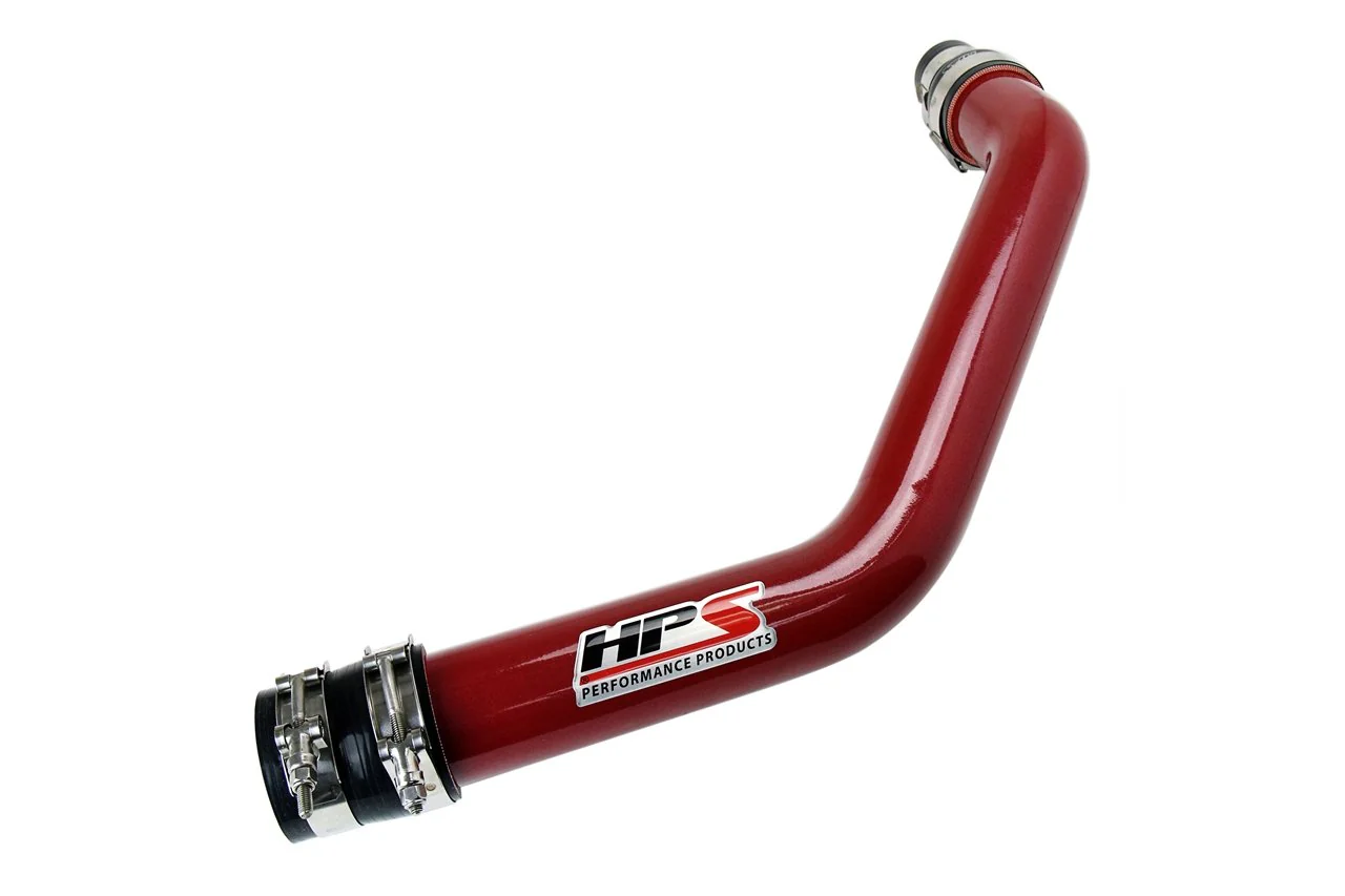 HPS Performance Intercooler Pipes Mitsubishi Lancer EVO X (15-17) [2.5" Upper Pipe UICP] Black / Blue / Polish / Red / Wrinkle Red - Image 10