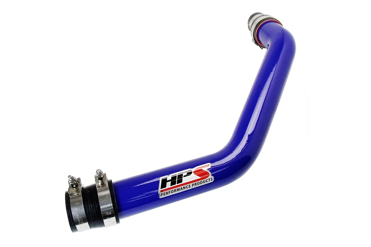 HPS Performance Intercooler Pipes Mitsubishi Lancer EVO X (15-17) [2.5" Upper Pipe UICP] Black / Blue / Polish / Red / Wrinkle Red - Image 4