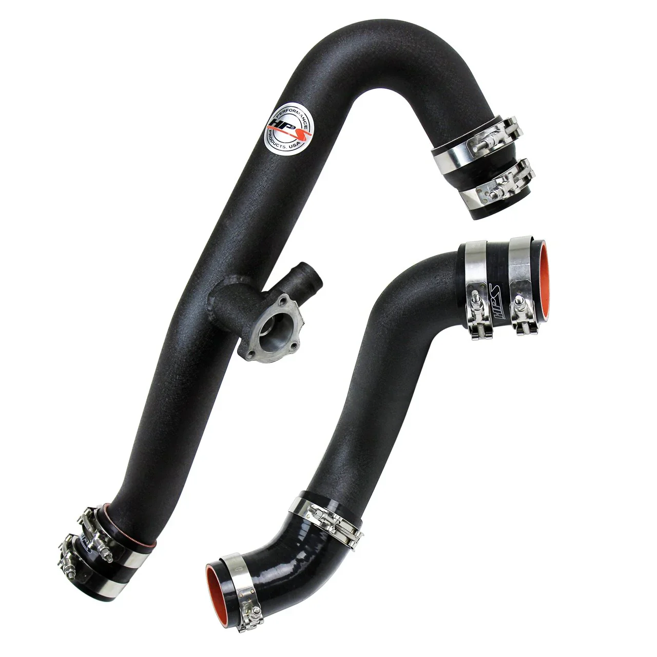 HPS Performance Intercooler Pipes Ford Mustang Ecoboost 2.3L (15-17) [Hot and Cold Side] Polished or Black Finish - Image 3