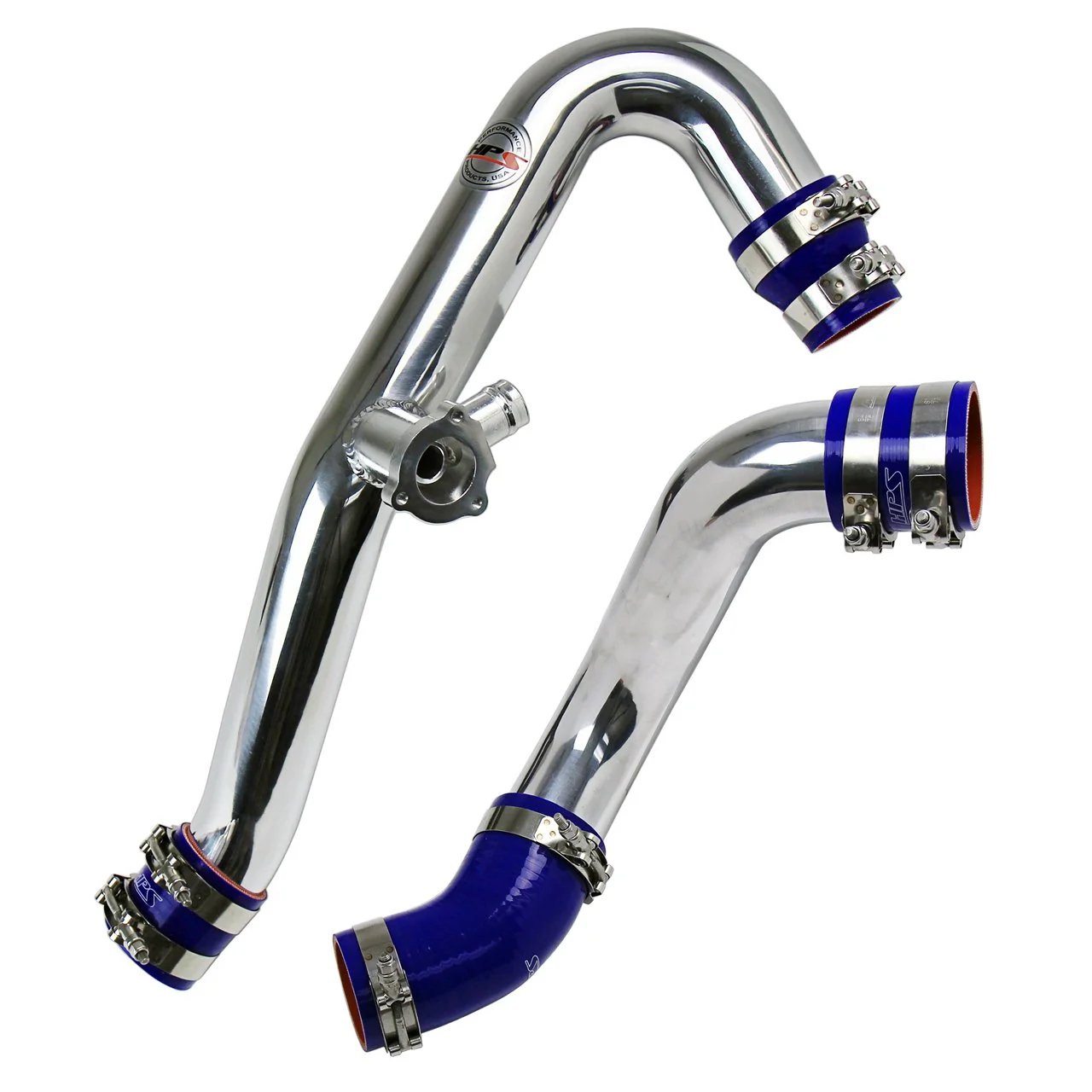HPS Performance Intercooler Pipes Ford Mustang Ecoboost 2.3L (15-17) [Hot and Cold Side] Polished or Black Finish - Image 6