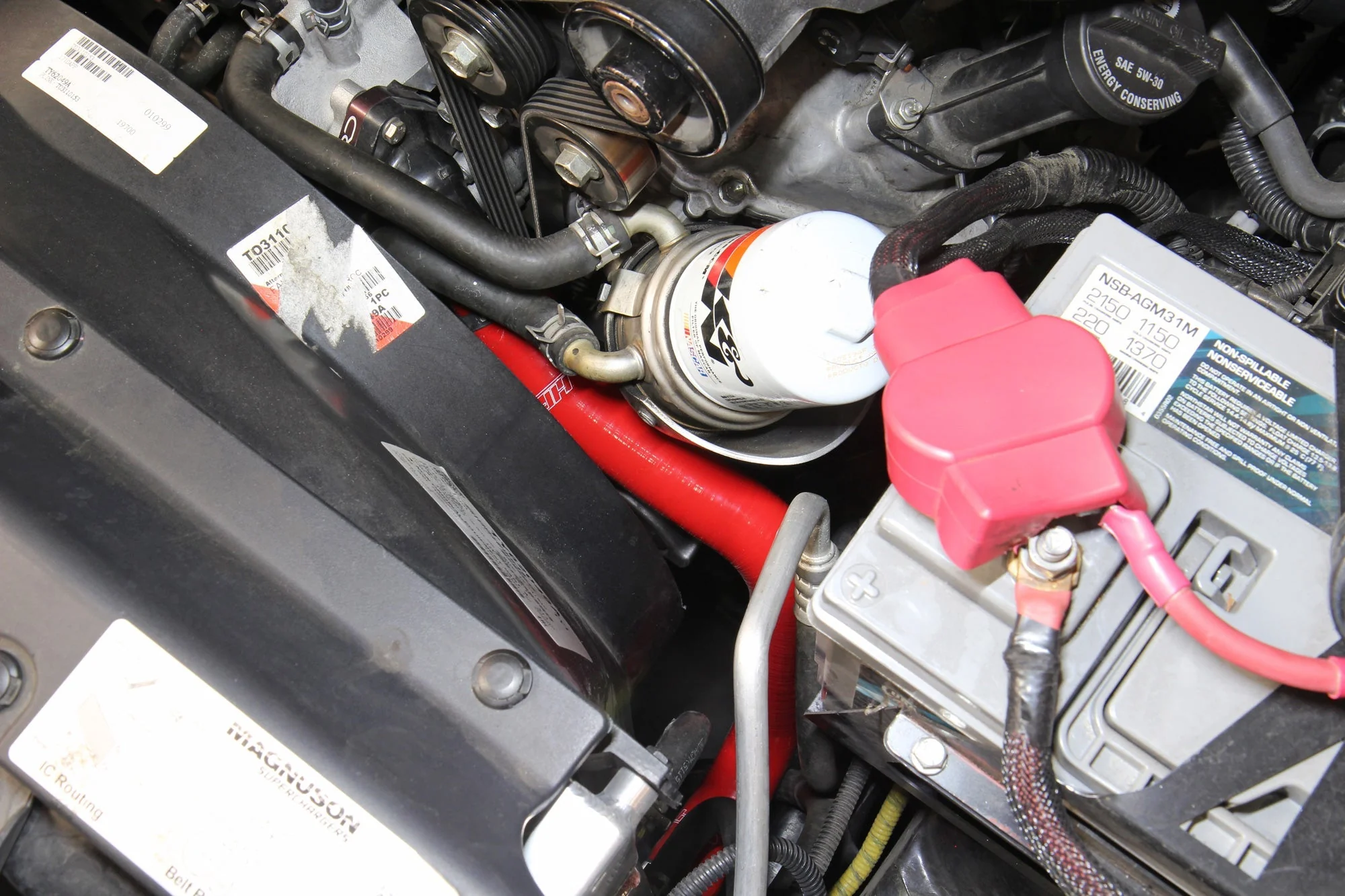 HPS Performance Silicone Radiator Hoses Toyota Tacoma 4.0L V6 Supercharged (05-15) Blue / Black / Red - Image 10