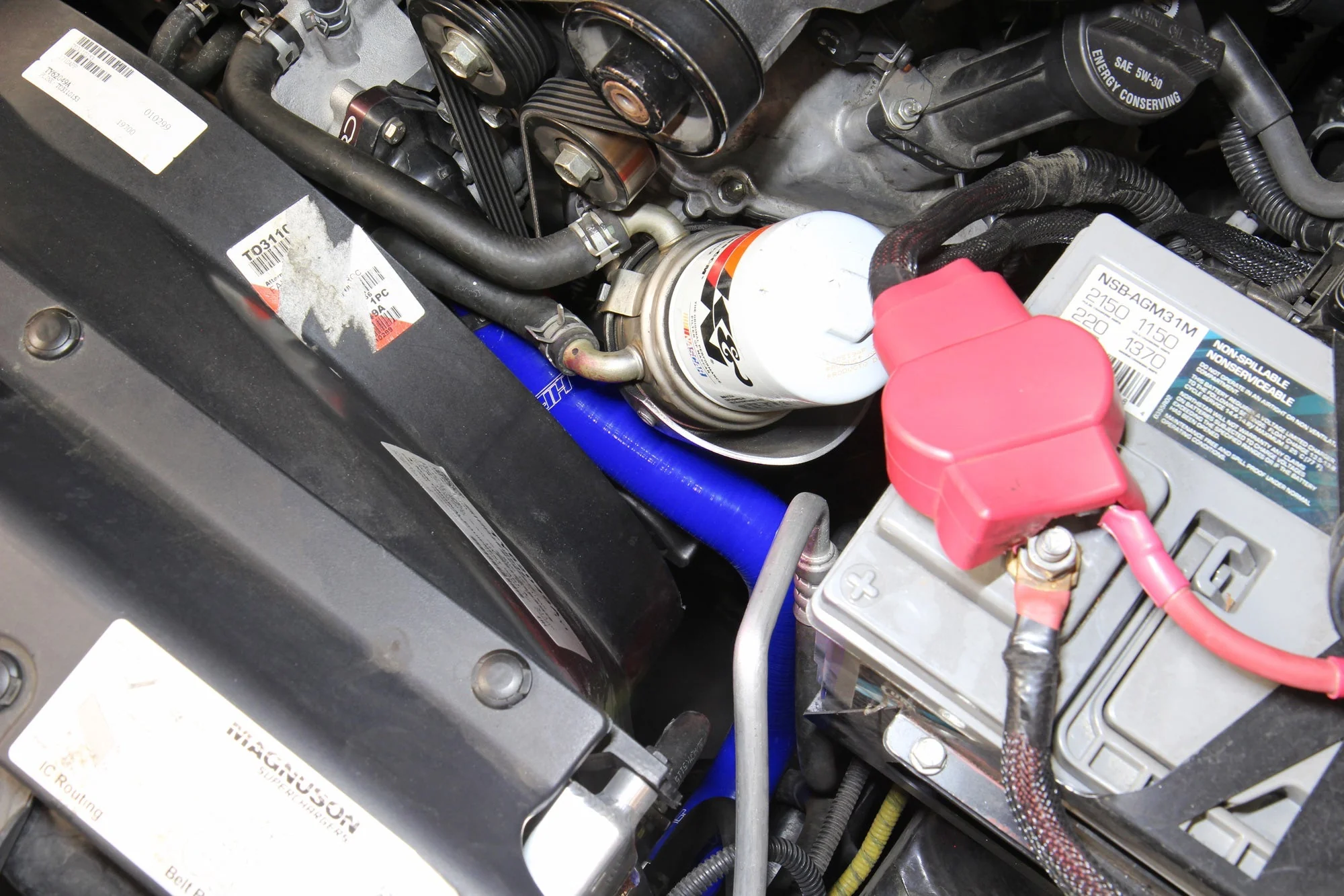 HPS Performance Silicone Radiator Hoses Toyota Tacoma 4.0L V6 Supercharged (05-15) Blue / Black / Red - Image 11