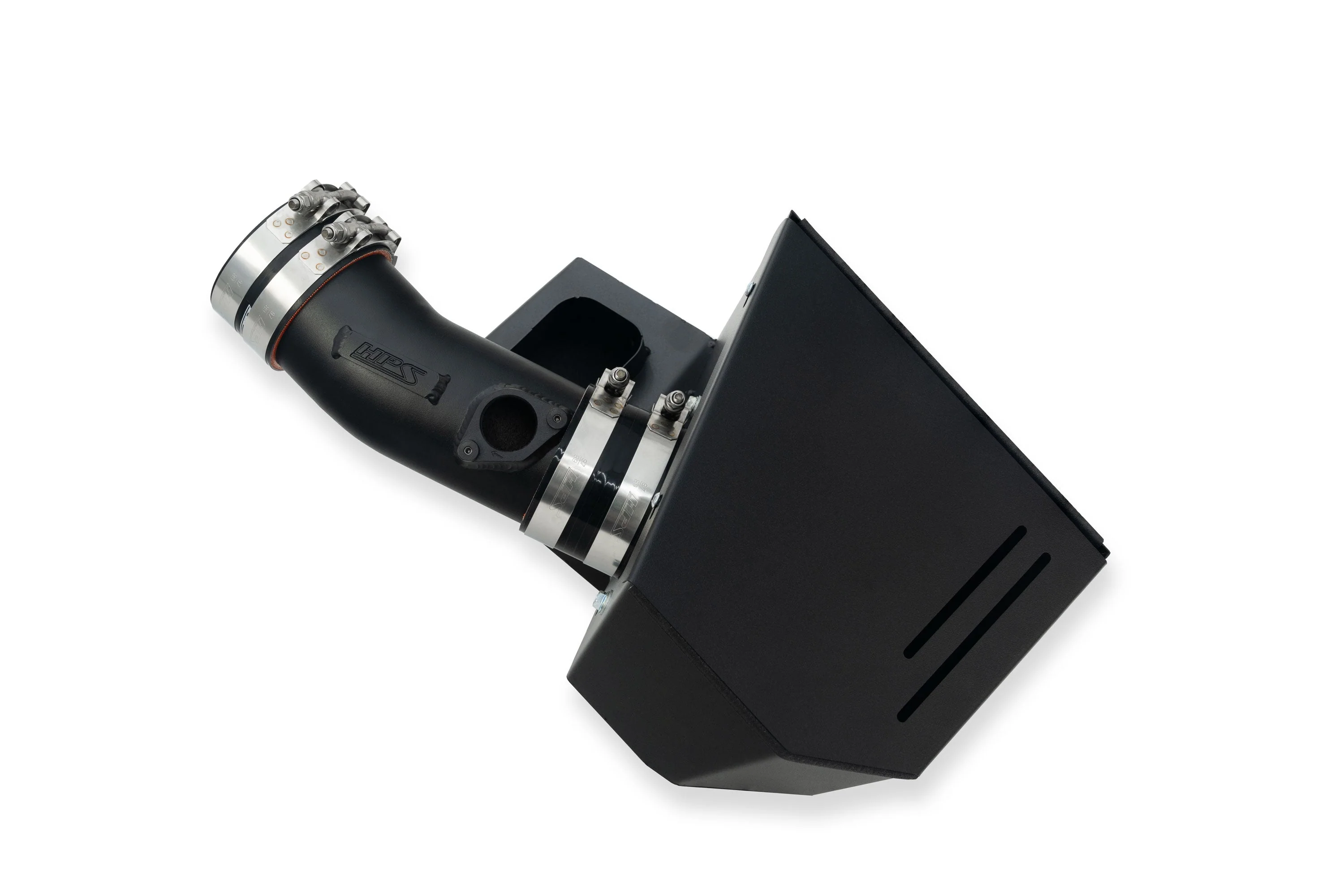 HPS Performance Air Intake Acura MDX 3.0L Turbo (22-25) Polished / Black / Red - Image 4