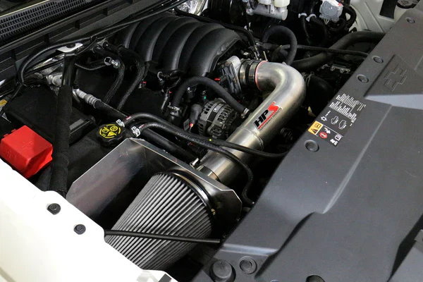 HPS Performance Air Intake GMC Yukon 6.2L V8 (2018-2020) Blue / Polished / Red / Black - Image 5