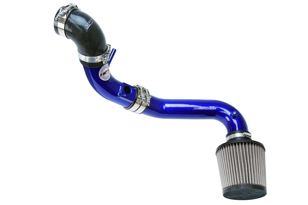HPS Performance Air Intake Honda Civic Si 2.0L (06-11) Blue / Polished / Red / Black