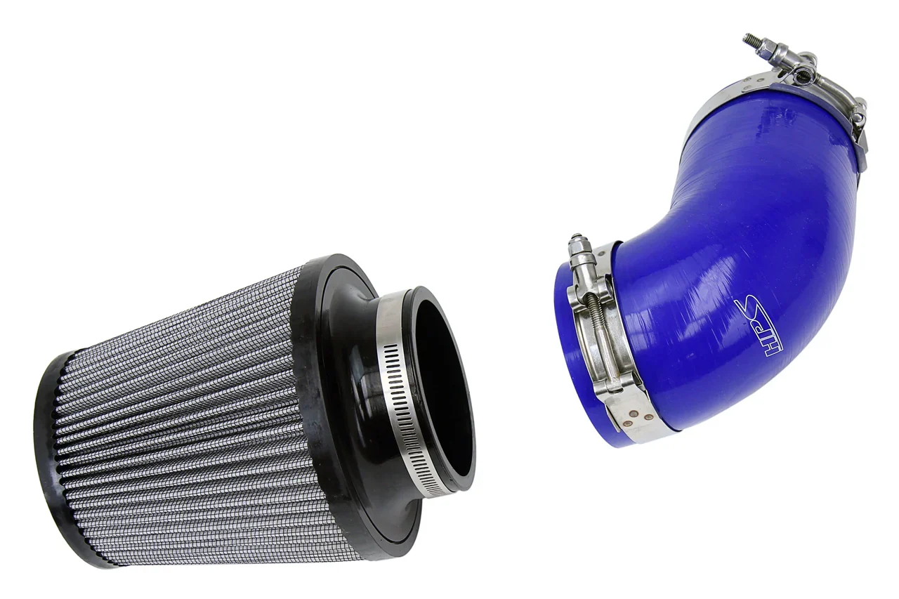 HPS Performance Air Intake Hyundai Genesis Sedan 3.8L V6 (2009-2011) Blue / Red / Black