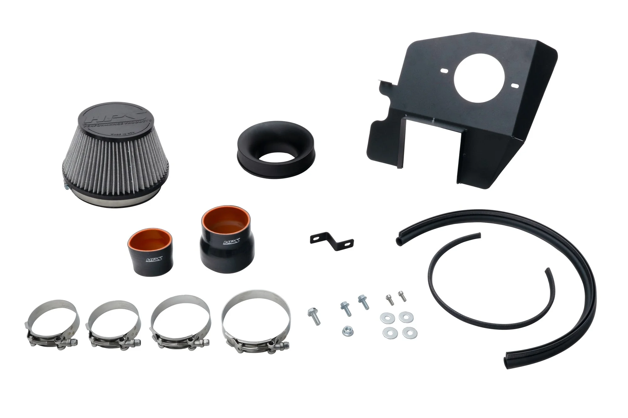 HPS Performance Air Intake Kit Lexus IS300 2.0L Turbo (21-25) w/ Heat Shield Black / Polished / Red / Blue - Image 7