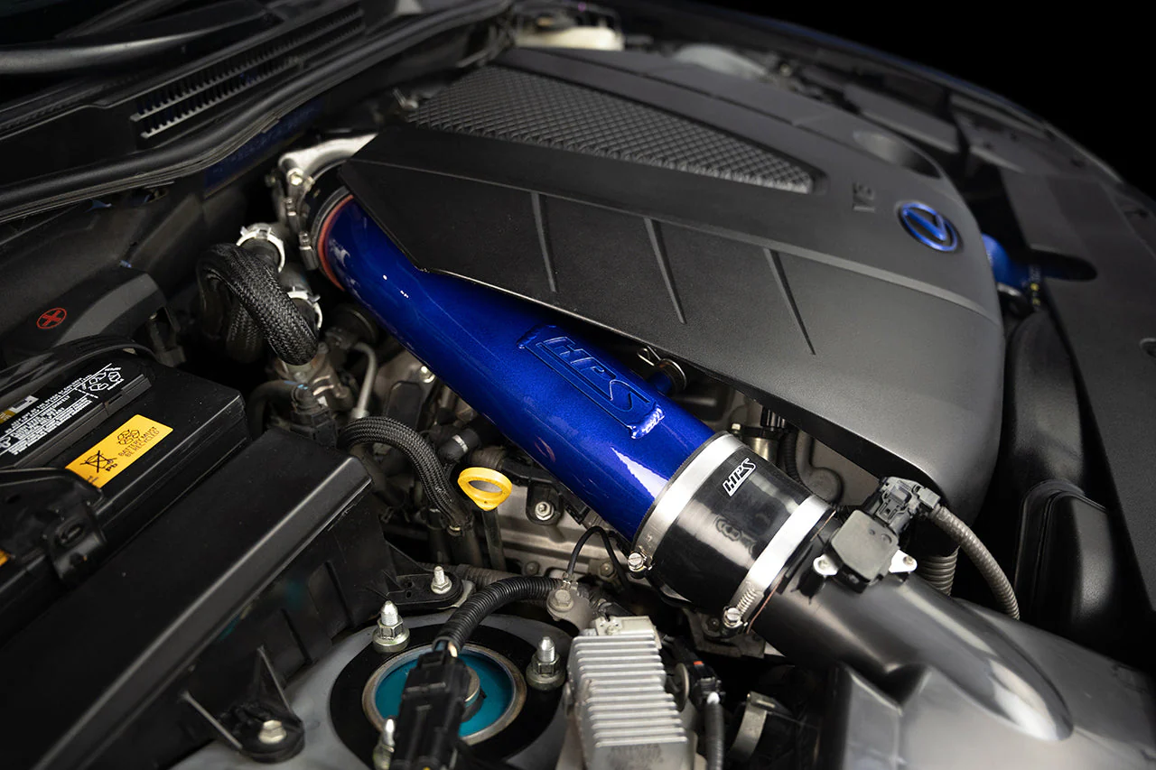 HPS Performance Air Intake Lexus IS250 2.5L V6 (06-13) IS250C 2.5L V6 (10-15) Blue / Polished / Red / Black - Image 8