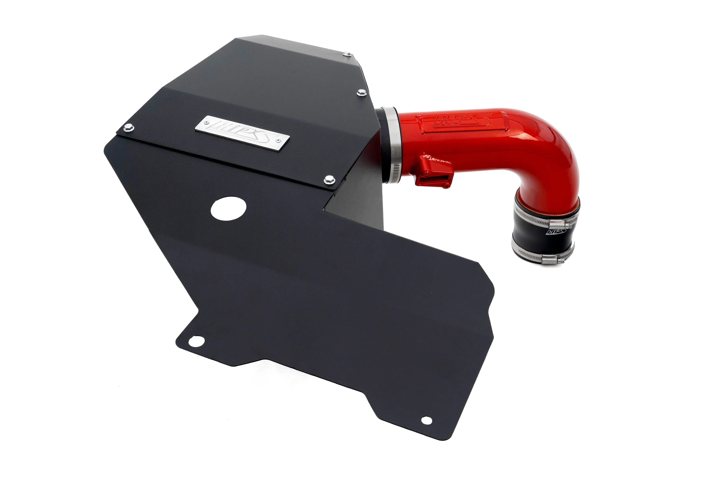 HPS Performance Air Intake Toyota 4Runner 2.4L Turbo (2025-2026) with Heat Shield - Polished / Red / Black / Blue - Image 2