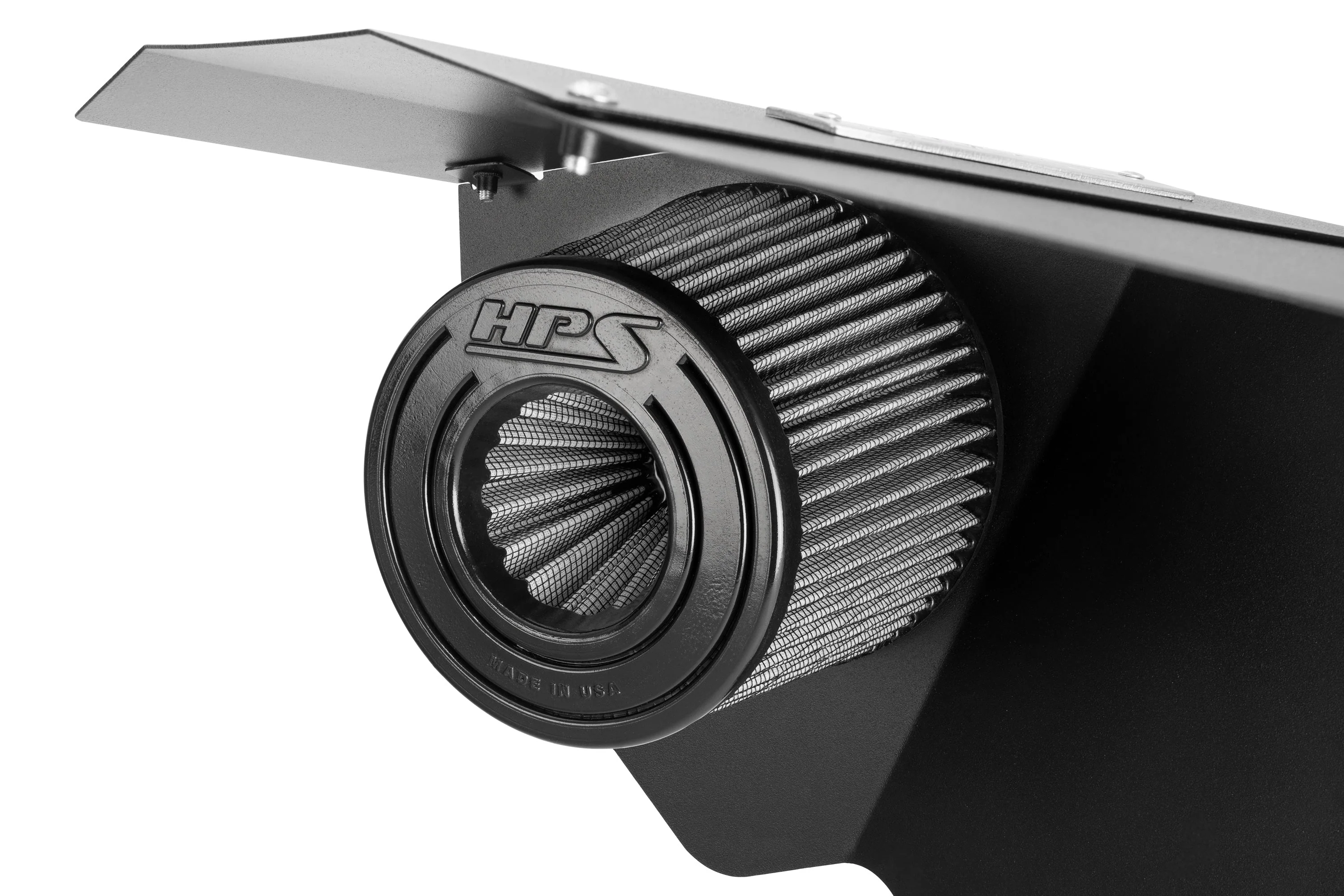 HPS Performance Air Intake Toyota 4Runner 2.4L Turbo (2025-2026) with Heat Shield - Polished / Red / Black / Blue - Image 9