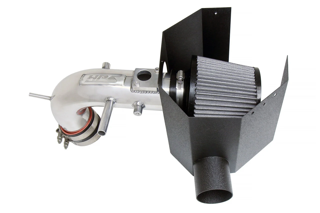 HPS Performance Air Intake Toyota Camry 2.5L (2012-2017) Blue / Polished / Red / Black 827-691 - Image 8