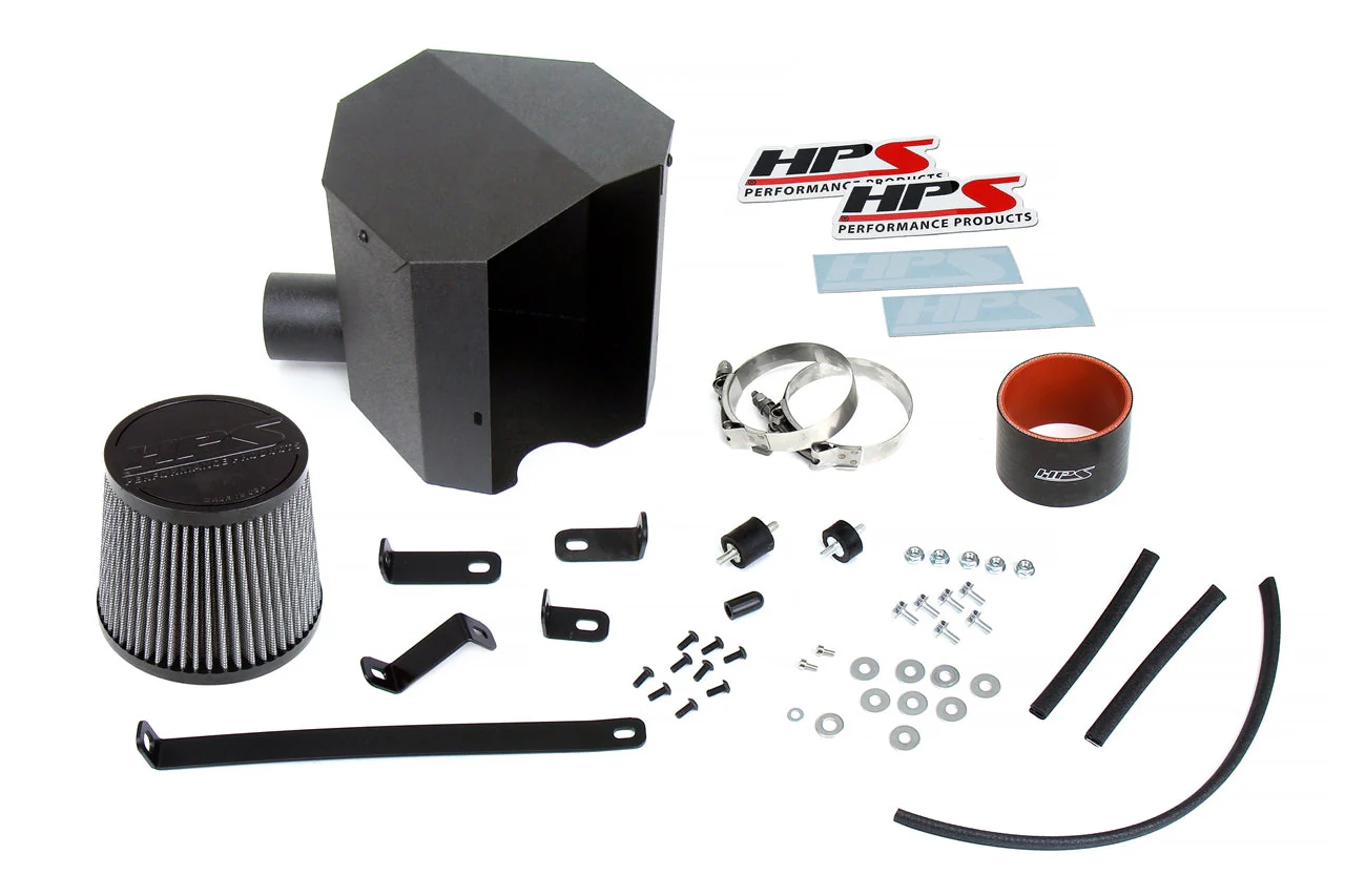 HPS Performance Air Intake Toyota Camry 2.5L (2012-2017) Blue / Polished / Red / Black 827-691 - Image 9