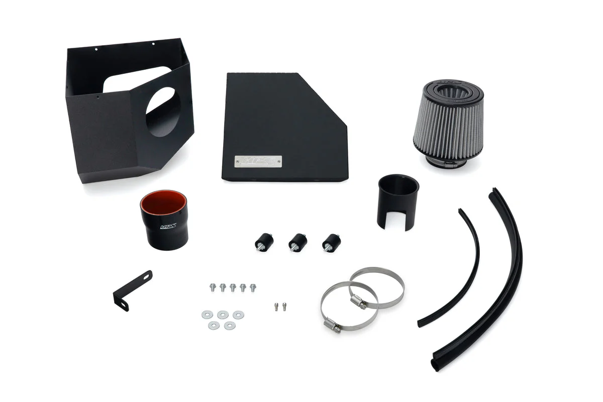 HPS Performance Air Intake Toyota Land Cruiser 2.4L Turbo (2024-2026) 827-786 - Polished / Red / Black / Blue - Image 5
