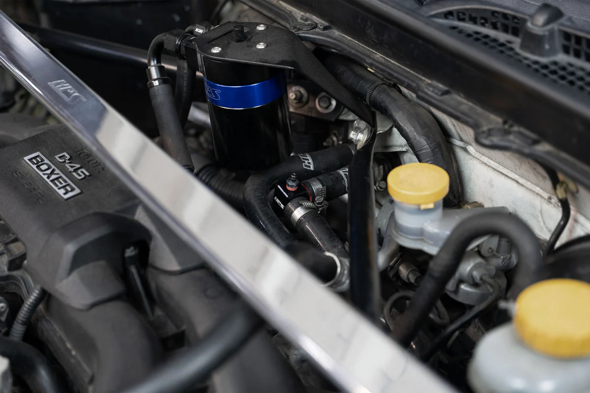 HPS Performance Coolant Bleed Valve Kit for Subaru BRZ FRS 86/GR86 (13-26) Billet Black CBVK-1001 - Image 3