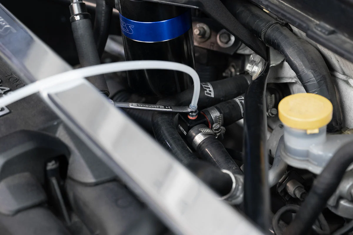 HPS Performance Coolant Bleed Valve Kit for Subaru BRZ FRS 86/GR86 (13-26) Billet Black CBVK-1001 - Image 4