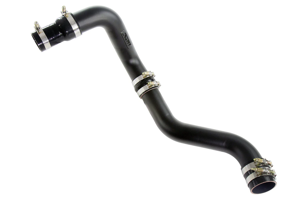 HPS Performance Intercooler Charge Pipe for Chevy Silverado 2500 HD 6.6L (13–16) Polished / Black / Red - Image 8