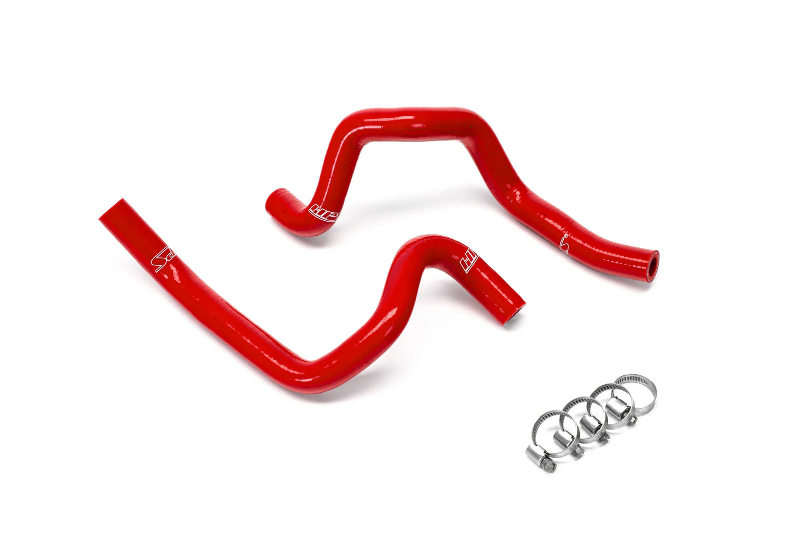 HPS Performance Silicone Hose Kit for Subaru Impreza WRX STI 2.5L H4 Turbo (2004) Reinforced Heater Coolant - Black / Blue / Red